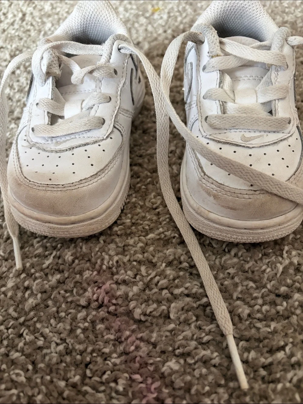 Nike White Kids Casual Sneakers